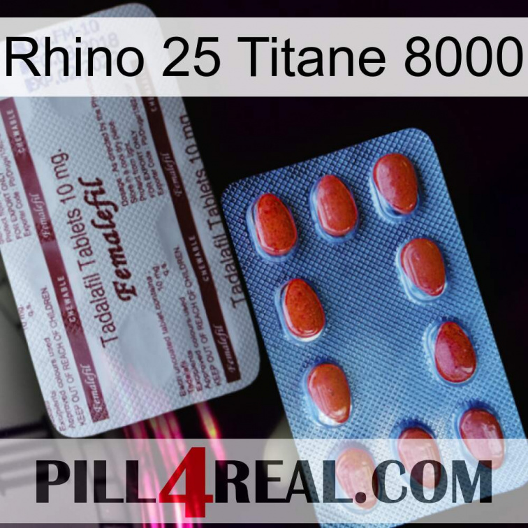 Rhino 25 Titanium 8000 36